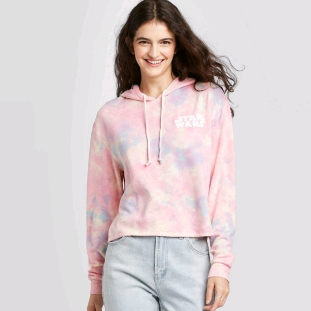Star Wars Rebel Juniors Crop Hoodie